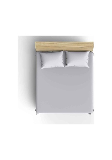 120 Lik Penye Lastikli Çarşaf 120 200 Cm Gri Gri