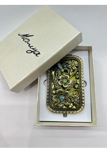 Mama Karma Cep Aynası Katlanabilir Hediye 303162562 Altın Rengi