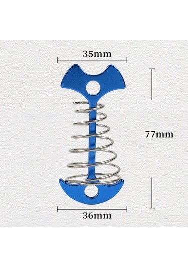 Trendooze Yaylı Siyah Kılçık Karabina İle Güverte D-şekilli Çivi Çapa Çadır Bahis At6546 Aotu Alüminyum Alaşımlı - Bq Siyah