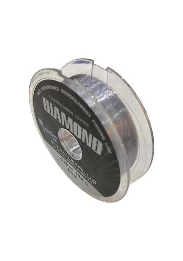 Bauer Diamond Titanium Plus 0.25 Mm 100 Mt Makara Misina - Renk: Füme 10,6 Kg