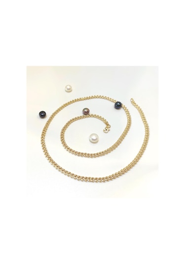Altın Ürünler 50 CM 3 - 9 MM Başak Zincir Kolye