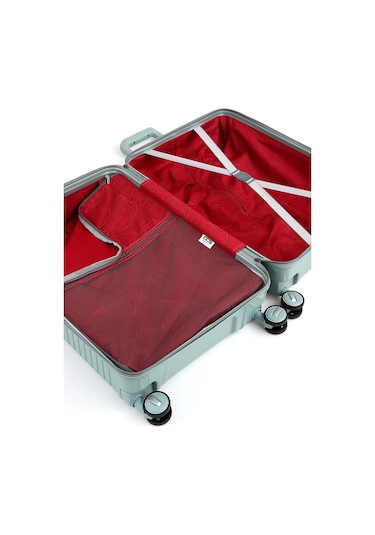 Ççs 5239 Polipropilen 3 Lü Valiz Seti Mavi