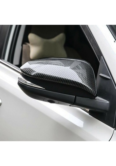 Dinosaurs Toyota Hilux Revo Vigo Için Karbon Fiber Yan Dikiz Aynası Kapağı