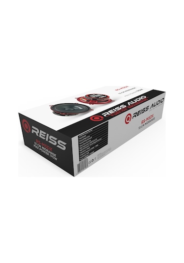 Reiss Audio Rs-M5Dx 13Cm Çifti 340 Watt Carbon Seri Amfi Uyumlu M