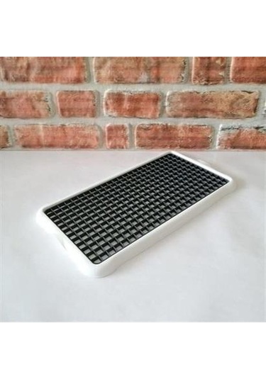 Pratik Lavabo Tezgah Üstü Bulaşık Kurutmalığı Süzmatik 22x40 Cm Diğer