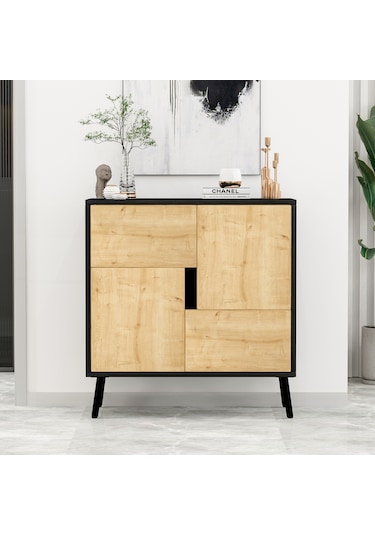 Darien Ç001 Ahşap Siyah/safir Meşe