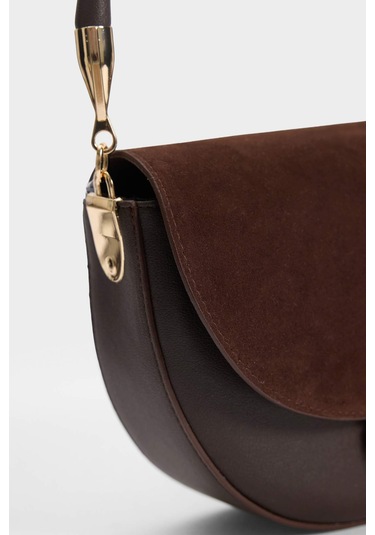 Defacto Kadın Suni Deri El Çantası D4079axnsbn225 Kahve-bn225
