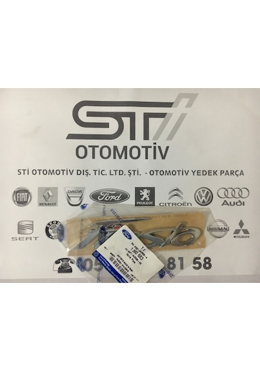 Ford Fiesta Yazı 8a61 A42528 Bb - 1580683