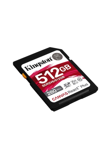 Kingston SDR2V6 Canvas React Plus V60 512 GB D Hafıza Kartı