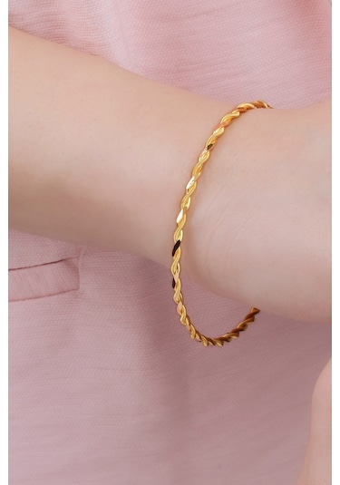 22 Ayar İkili Burma Bilezik 13 Gr