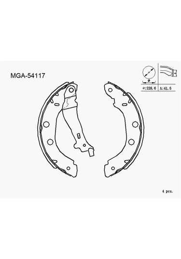 Kampana Balata Le5Yelı 42Mm Renault Kangoo Kc0 1 Fc0 1 98 - 08