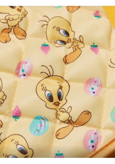 Tweety Desenli Mutfak Eldiveni Sarı
