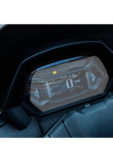 Gp Kompozit Yamaha Nmax 125 / 155 2025 Uyumlu Motosiklet Ekran Koruyucu Şeffaf