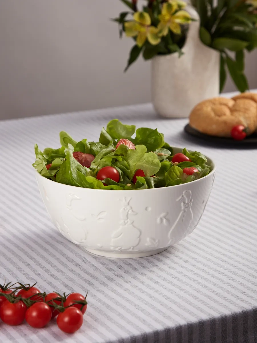 Lefard Family Farm Salata Kasesi 1800 Ml Porsel 317747049 Beyaz