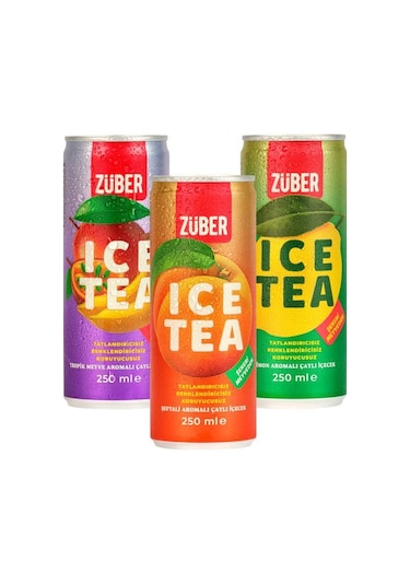 Züber Karma Ice Tea Paketi 250ml X 3 Adet