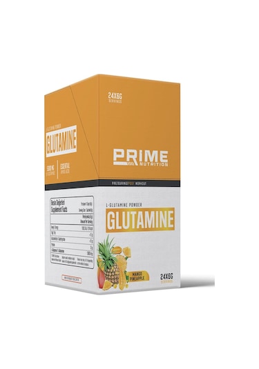 Prime Nutrition L-glutamine 24 Adet X 6 Gram Mango&ananas- Glutamin Tek Kullanımlık Paket