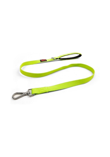 Kedi Köpek Sevk & Gezdirme Kayışı NEON LİME M 130 x 2cm