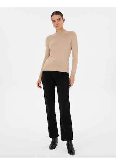 Pierre Cardin Kadın Bej Kazak /triko 50315768-vr011 Bej