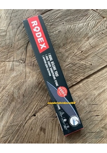 Rdx Tırpan Bileme Taşı Oval Yağlı Bıçak Bileme Taşı Satır Bileme Taşı 23cm