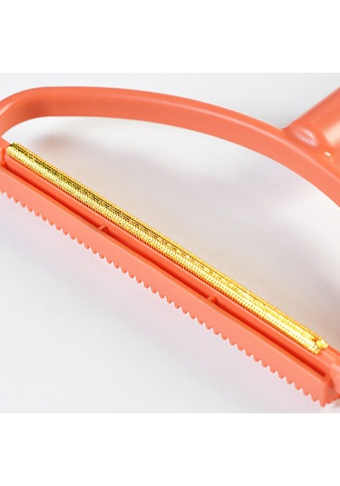 Sones Kıl Yapışan Topları Çıkarma Fırçası Kışlık Giysiler Yünlü Mont Manuel Epilasyon Ve Kıl Alma Fırçası Turuncu