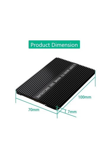 Ulzyvf U.2 Termal Ssd'ye Ssd'den Sff-8639 Pedli Nvme Ngff M.2 Adaptör Ct