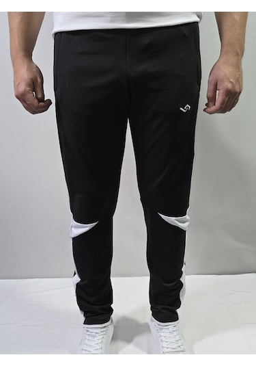 Jump Erkek Scuba Slim Fit Eşofman Altı Siyah/beyaz Jump Erkek Scuba Slim Fit Eşofman Altı Siyah/beyaz