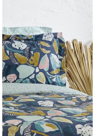 Sarah Anderson Era Tek Kişilik Nevresim Takımı İndigo 160.22.11.0038