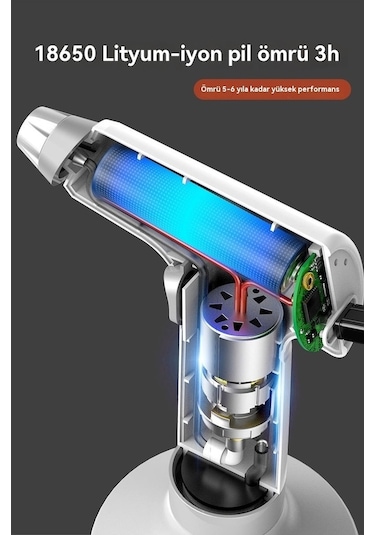 Besthome1 Şarj Edilebilir Otomatik Elektrikli Sulama Kabı, Lucky Star 1 Model, Koyu Renk, Uzun Süreli, Ev Ve Tarla İçin