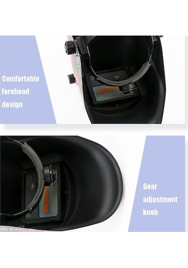 Güneş Otomatik Karartma Kaynak Maskesi Argon Ark Kaynak Kaskı Polonya Kartalı