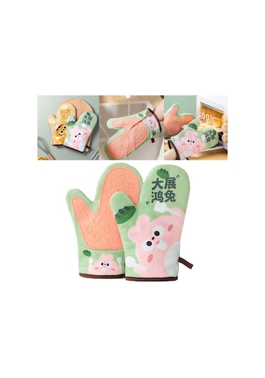 Suntek Fırın Eldiveni, Barbekü Tavşanını Pişirmek Için