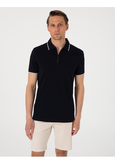 Pierre Cardin Erkek Lacivert Tişört 50307516-vr033 Lacivert