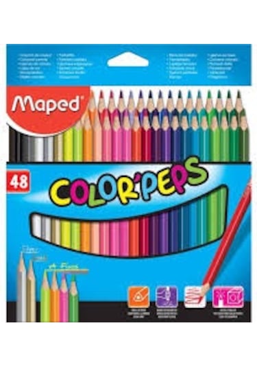 Maped Color'peps Kuru Boya 48 Renk