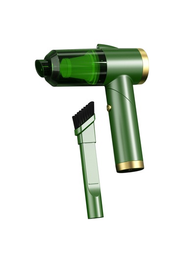 Jeehugo Q8 Yeşil El Tipi Kablosuz Süpürge - 9000pa S吸力, Ev Ve Araç İçin Taşınabilir, Usb Şarjlı, 120ml Depo Kutusu