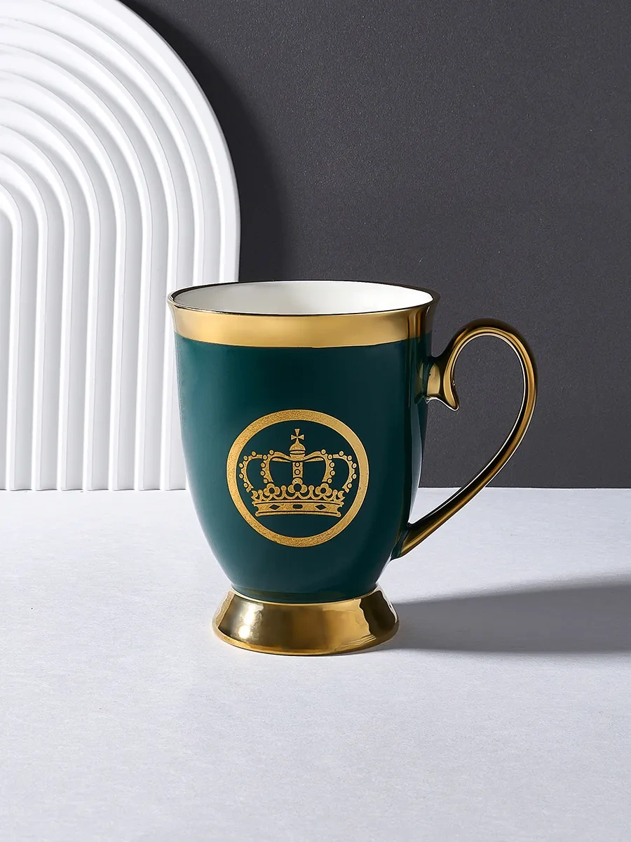 Teplo V Rukah Çay İçin Bardak, Seramik Kahve Kupası, Porselen 178188754 Yeşil