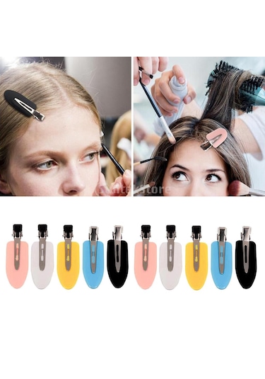 Suntek Kadın Bükülmez Saç Klipleri Pin Curl Klipler Makyaj Çok Renkli