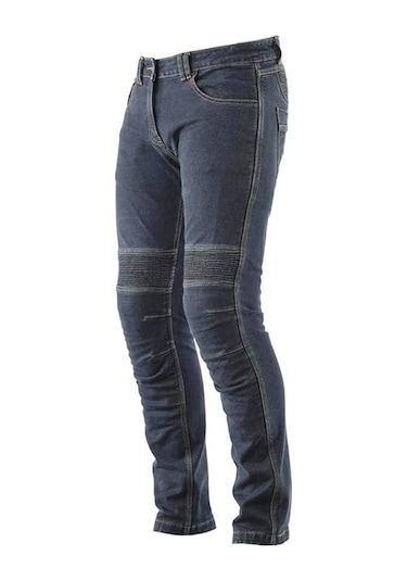 Prosev P-050 Motosiklet Kevlar Mavi Kot Pantolon