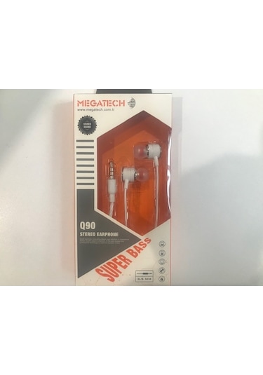 Megatech Q90 Beyaz Mikrofonlu Kulaklık