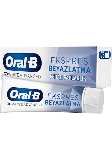 Oral-B Pro 3D White Advanced Ekspres Beyazlık Diş Macunu 75 ML