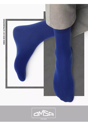 Omsa Eco 401 Yüksek Pamuklu Çoraplar 5'li Set 152542982 Akuamarin