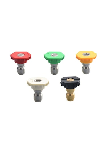 Youmex 4500 Psı Döner Bağlantılı 5 Nozullu Yüksek Basınçlı Yıkama Seti - Zorlu Alanlar İçin