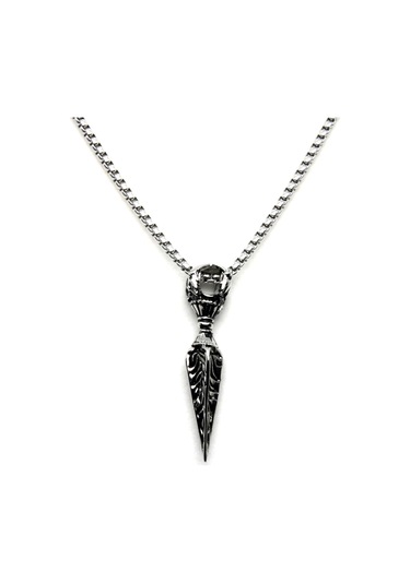 Vahşi Mızrak Kolye Gümüş