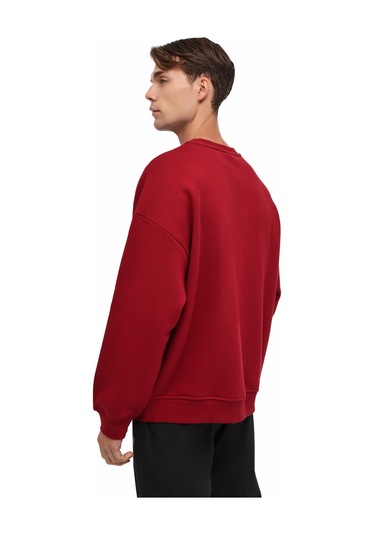 Lumberjack Mb Ros 16hs108 5pr Bordo Erkek Sweatshirt Bordo
