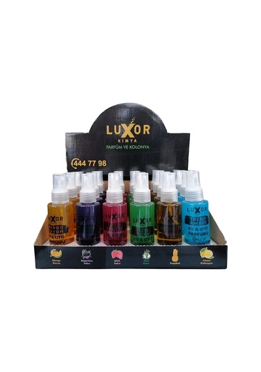 Luxor 24 Adet 100 Ml Ev & Oto Koku Seti Özel Kutulu