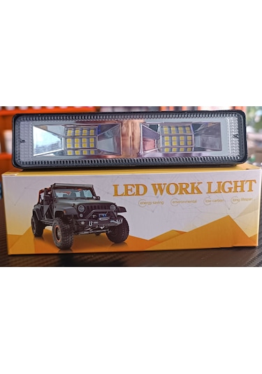 48w 16 Led Işığı Yüksek Parlak 2 Modlu Düz-ve Çakar