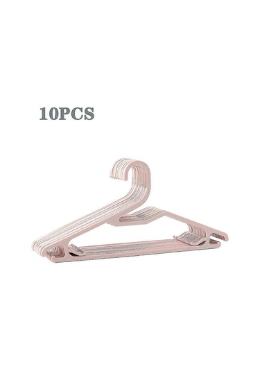 Ganzhoushop Dikişsiz Plastik Askı Çok İşlevli Kaymaz Kurutma Askısı Ağır Hizmet Islak Ve Kuru İç Çamaşırı Kurutma Rafı Pembe Çok Renkli