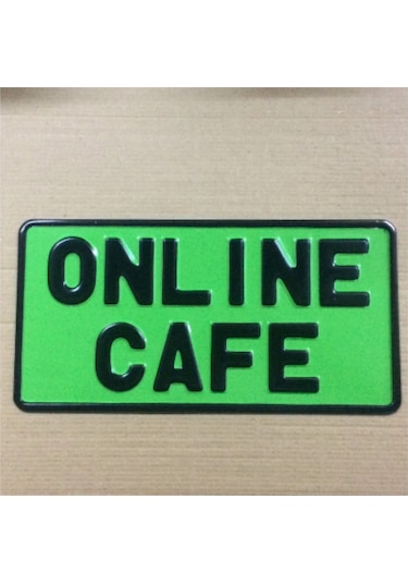 Dekor Plaka,Sari Plaka,Isimli Plaka,Plakalik,Isme Özel Plakalik 135612902