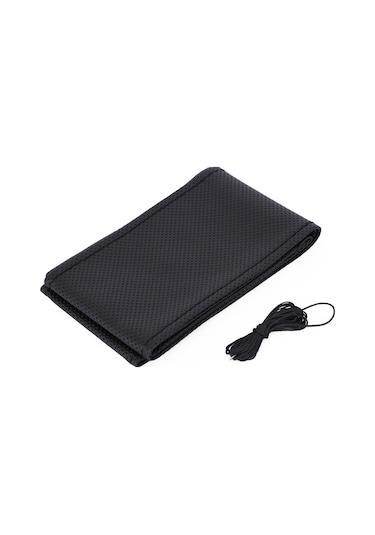 Eraks Car Accesorıes Deri Direksiyon Kılıfı Kokusuz Dikmeli-Siyah