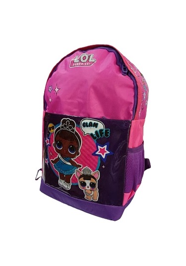 Lol Lisanslı Kaliteli Sırt Çantası İlkokul Pembe -4