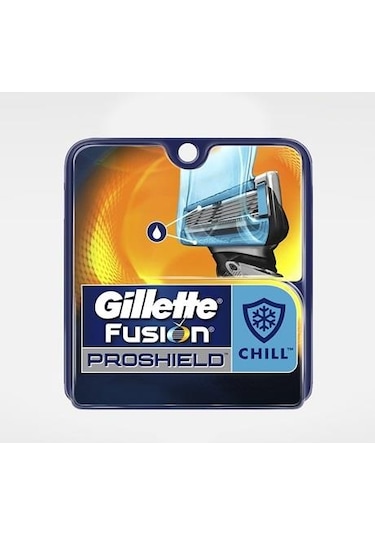 Gillette Fusion Proshield Chill Yedek Başlık 4'lü