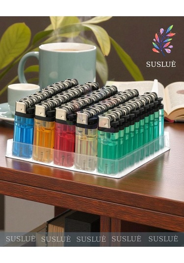 Toscow Taşlı Çakmak 50 Li Paket Şeffaf